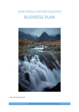 Fairy Pools Parking Business Plan Richard Powell