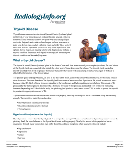 Thyroid Disease