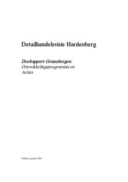 Detailhandelsstructuur Gramsbergen
