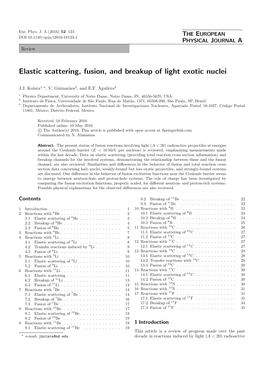 Elastic Scattering, Fusion, and Breakup of Light Exotic Nuclei