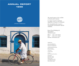 Annual Report 1999