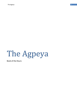 Agpeya English Ereader Test