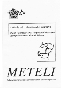 J. Alakärppä, J. Lkäheimo & E' Oianlatva Oulun Peurasuo 1997