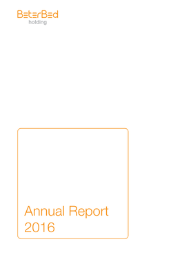 Annual Report 2016 Profile
