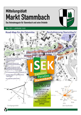 Mitteilungsblatt Stammbach März 2021