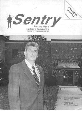 Sentry Magazine Vol 1 No 6 Fall 1988 Winter 1989