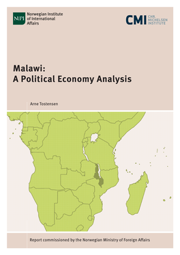 Malawi: a Political Economy Analysis
