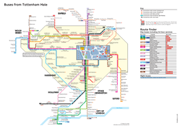 Buses from Tottenham Hale HARRINGAY