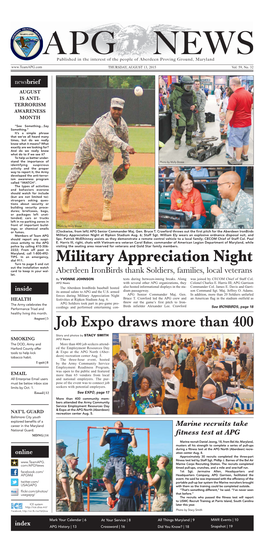 Military Appreciation Night at Ripken Stadium Aug