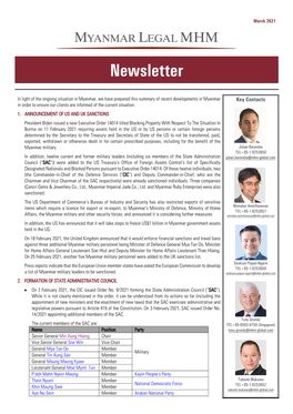 MHM Yangon Newsletter Vol.18
