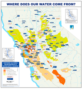 Northern Calfornia Water Districts & Water Supply Sources