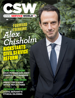 Alex Chisholm KICKSTARTS CIVIL SERVICE REFORM