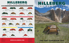 2015 Hilleberg Tent Handbook