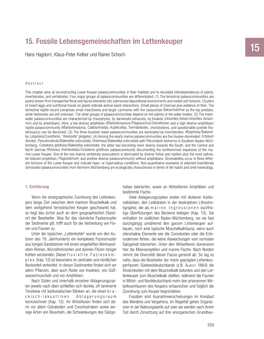 15. Fossile Lebensgemeinschaften Im Lettenkeuper 15 Hans Hagdorn, Klaus-Peter Kelber Und Rainer Schoch