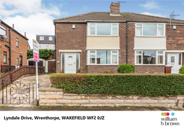 Lyndale Drive, Wrenthorpe, WAKEFIELD WF2 0JZ