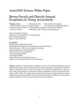 Brown Dwarfs and Directly Imaged Exoplanets in Young Associations