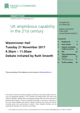 UK Amphibious Capability in the 21St Century 3