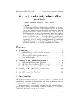 Kobayashi Pseudometric on Hyperkähler Manifolds
