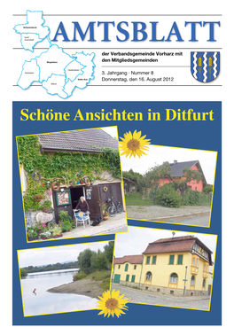 Schöne Ansichten in Ditfurt Verbandsgemeinde Vorharz 2 | Nr