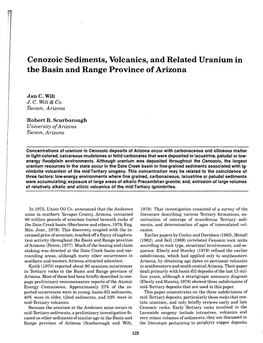 Uranium in the Basin and Range Province of Arizona