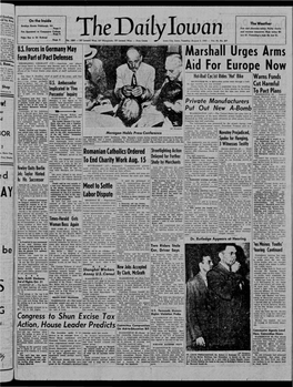 Daily Iowan (Iowa City, Iowa), 1949-08-02