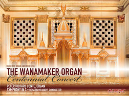 The Wanamaker Organ