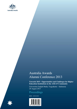 Australia Awards Alumni Conference 2013