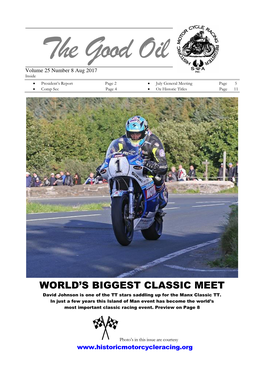 World's Biggest Classic Meet