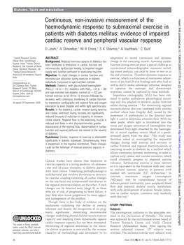 Continuous, Non-Invasive Measurement of the Heart: First Published As 10.1136/Hrt.2009.177113 on 22 October 2009