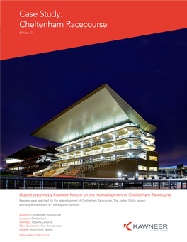 Case Study: Cheltenham Racecourse 077/Jan17