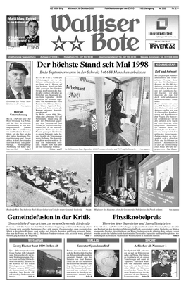 Der Höchste Stand Seit Mai 1998