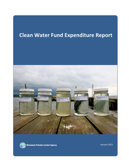Clean Water Fund Expenditure Report