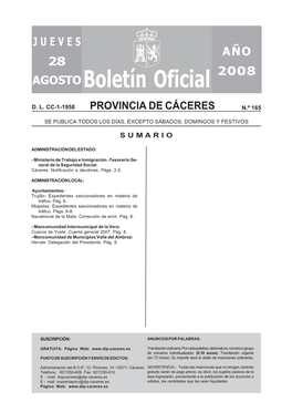 Boletín Oficial