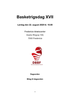 Basketrigsdag XVII