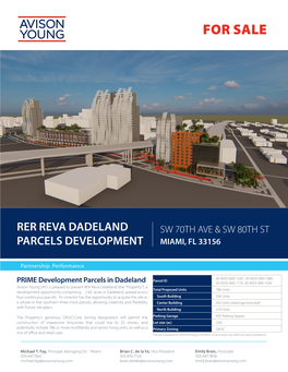 Miami, Fl 33156 Rer Reva Dadeland Parcels Development