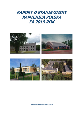 Raport O Stanie Gminy Kamienica Polska Za 2019 Rok