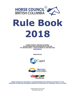 Hcbc-Rule-Book-2018