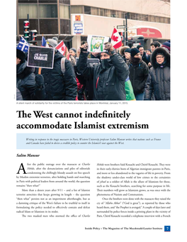 The West Cannot Indefinitely Accommodate Islamist Extremism