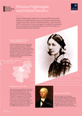 Florence Nightingale and Oxford Statistics