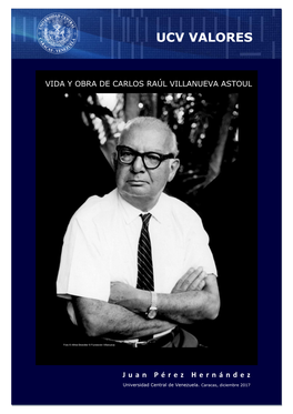 Vida Y Obra De Carlos Raúl Villanueva Astoul
