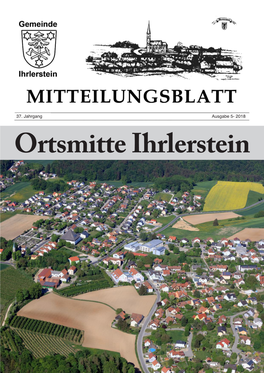 Mitteilungsblatt Mai 2018