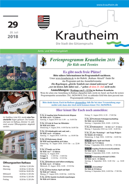 Amtsblatt Vom 20.07.2018.Pdf