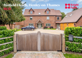 Binfield Heath, Henley-On-Thames RG9 Elegant Sophisticated Five Bedroom House in an Idyllic Setting - Beautifully Presented and Maintained