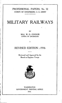 Military Railways