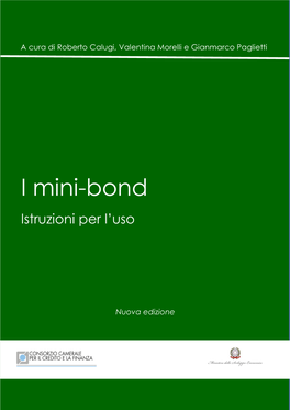 Mini-Bond. Istruzioni Per L'uso