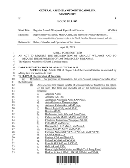 Register Assault Weapon & Report Lost Firearm