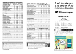 8113 Bad Kissingen Bad Brückenau