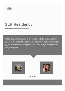 SLR Residency