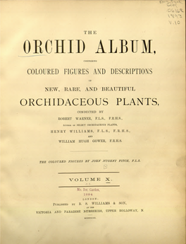 Orchid Album