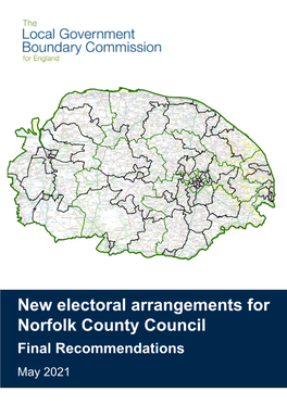 New Electoral Arrangements for Norfolk County Council